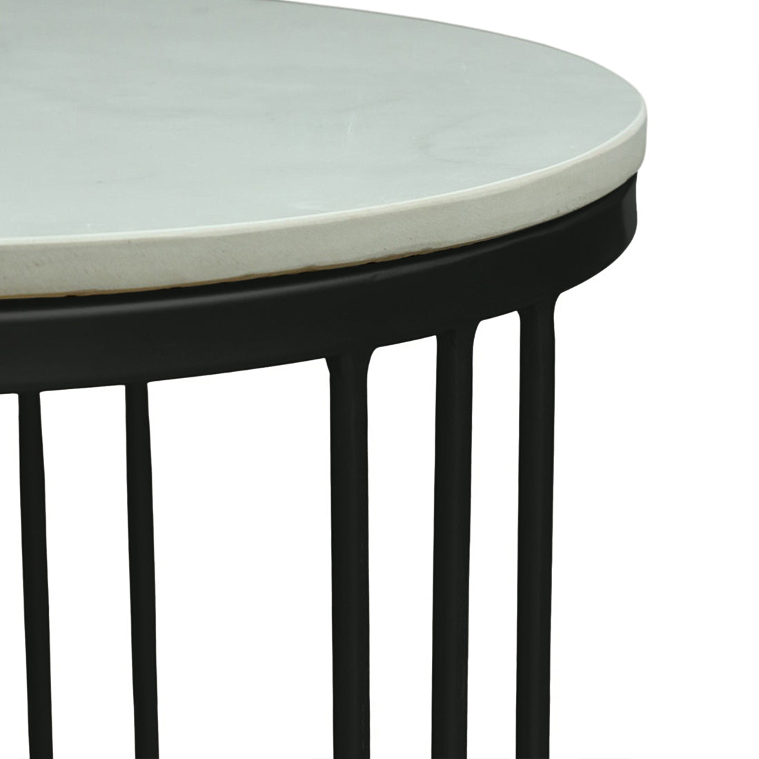 Modern Black Finished Coffee Table/ Center Table Set for Living Room