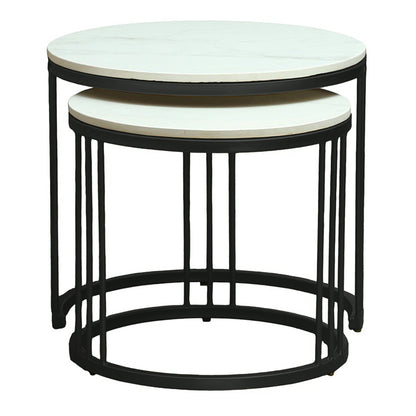 Modern Black Finished Coffee Table/ Center Table Set for Living Room