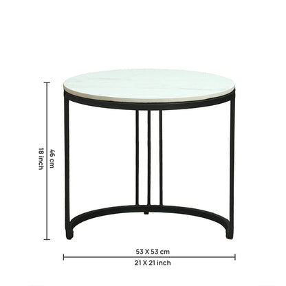 Modern Black Finished Coffee Table/ Center Table Set for Living Room