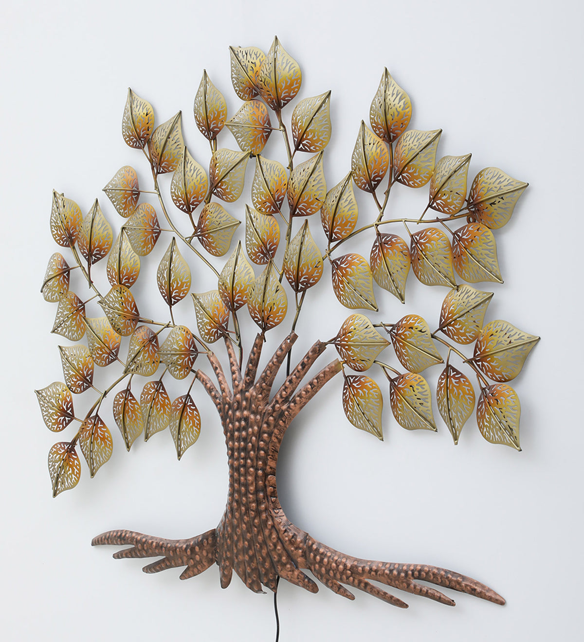 Elegant Metal Peepal Tree (Tree of Life) LED Wall Art – Transform Your Living Space