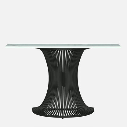 Designer Black Finished Console Table for Living Room & Foyer