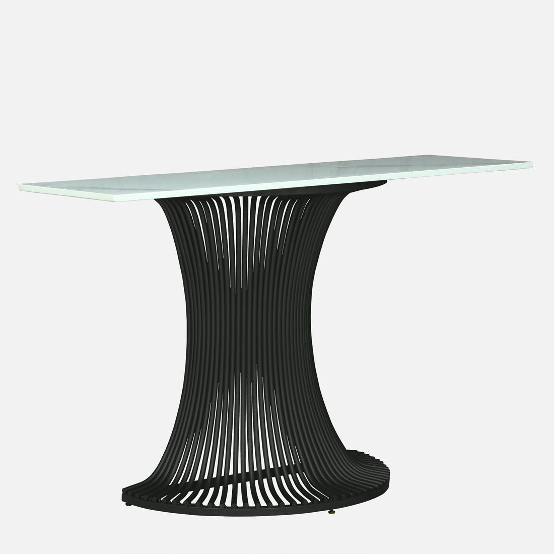 Designer Black Finished Console Table for Living Room & Foyer