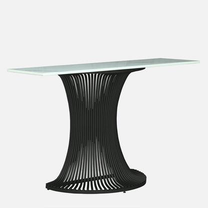 Designer Black Finished Console Table for Living Room & Foyer