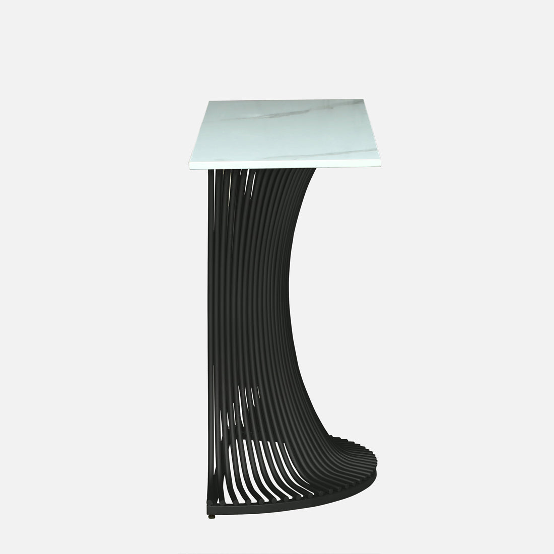 Designer Black Finished Console Table for Living Room & Foyer
