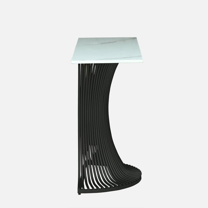 Designer Black Finished Console Table for Living Room & Foyer