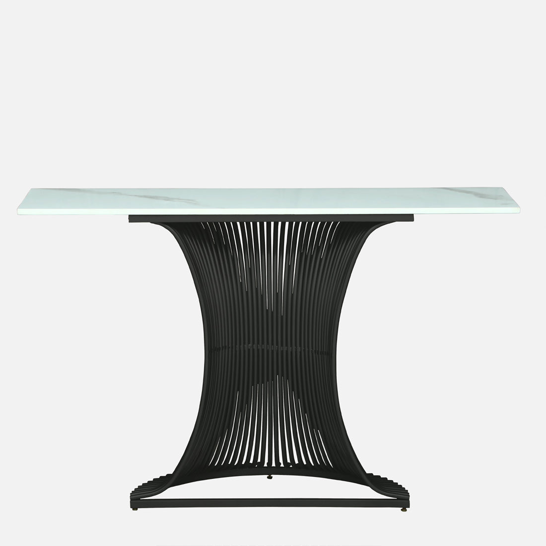 Designer Black Finished Console Table for Living Room & Foyer