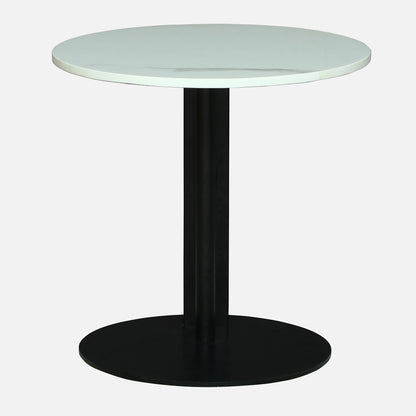 Round  Black Finished Nesting Coffee Table /Center Table (Set of 2)