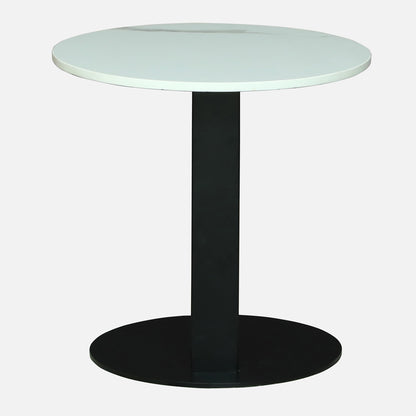 Round  Black Finished Nesting Coffee Table /Center Table (Set of 2)