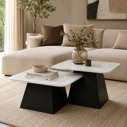 Modern Black Finished Center Table/ Coffee Table for Living Room