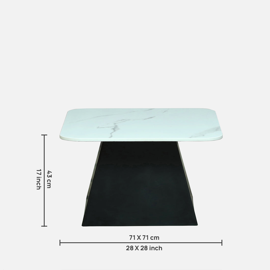 Modern Black Finished Center Table/ Coffee Table for Living Room