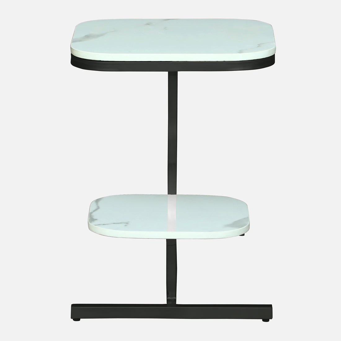 Square  Black  Finished Side Table /End Table