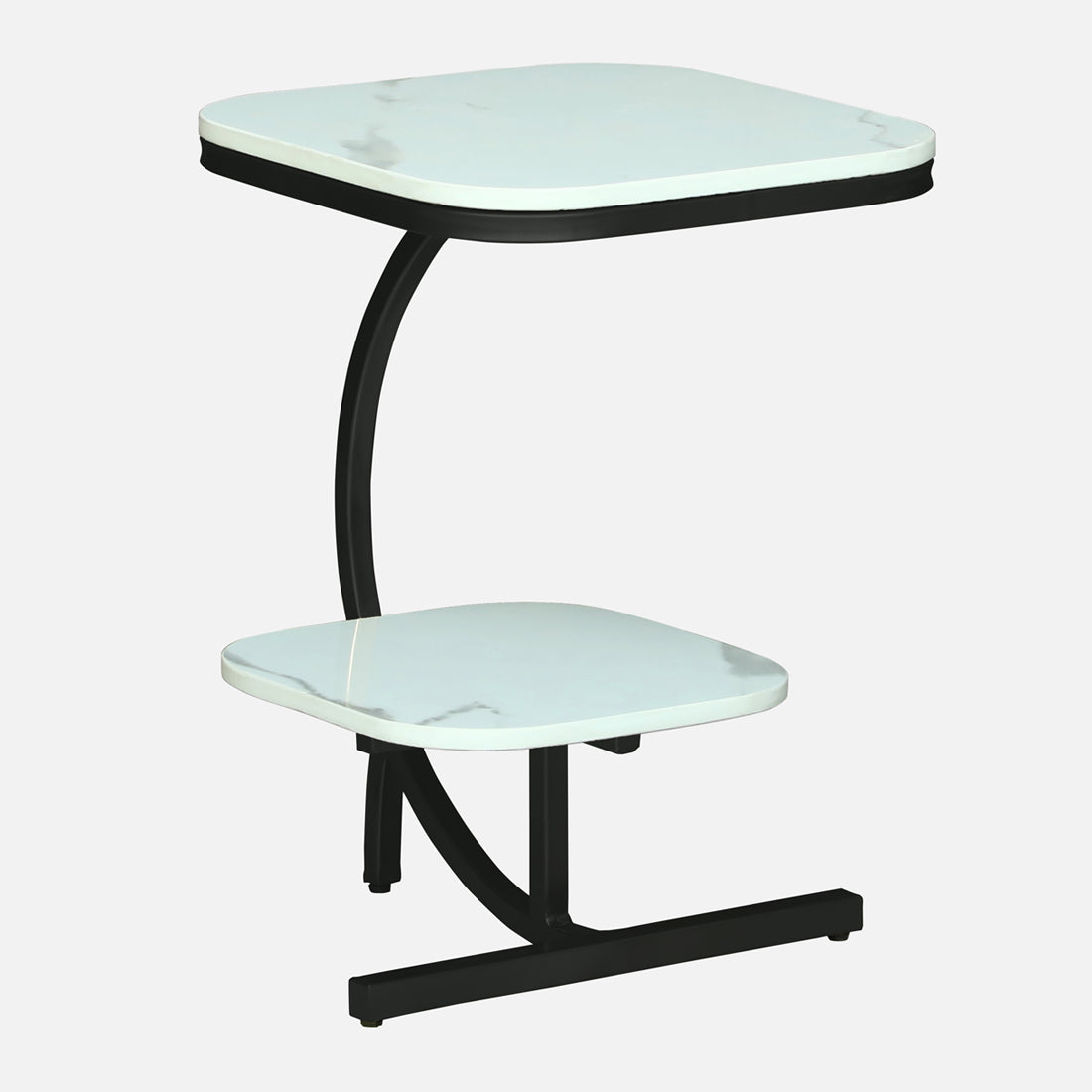 Square  Black  Finished Side Table /End Table