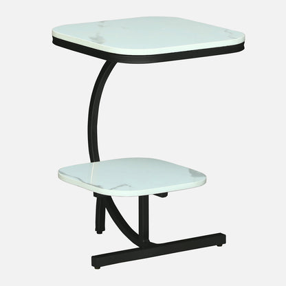 Square  Black  Finished Side Table /End Table