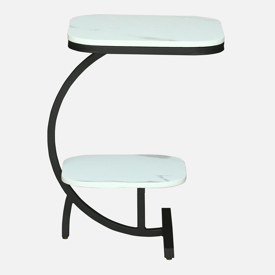 Square  Black  Finished Side Table /End Table