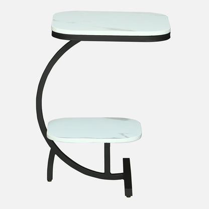 Square  Black  Finished Side Table /End Table