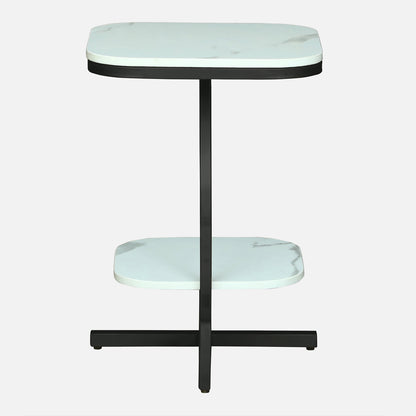 Square  Black  Finished Side Table /End Table