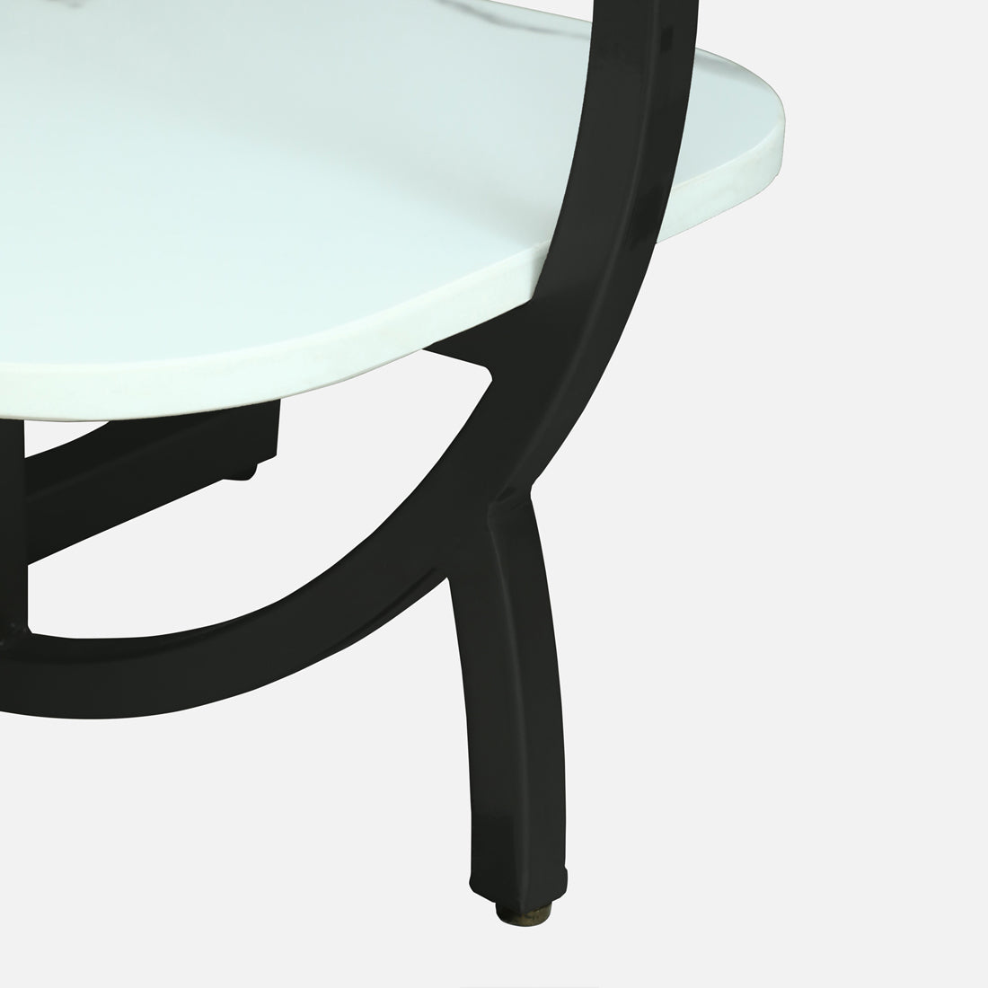 Square  Black  Finished Side Table /End Table