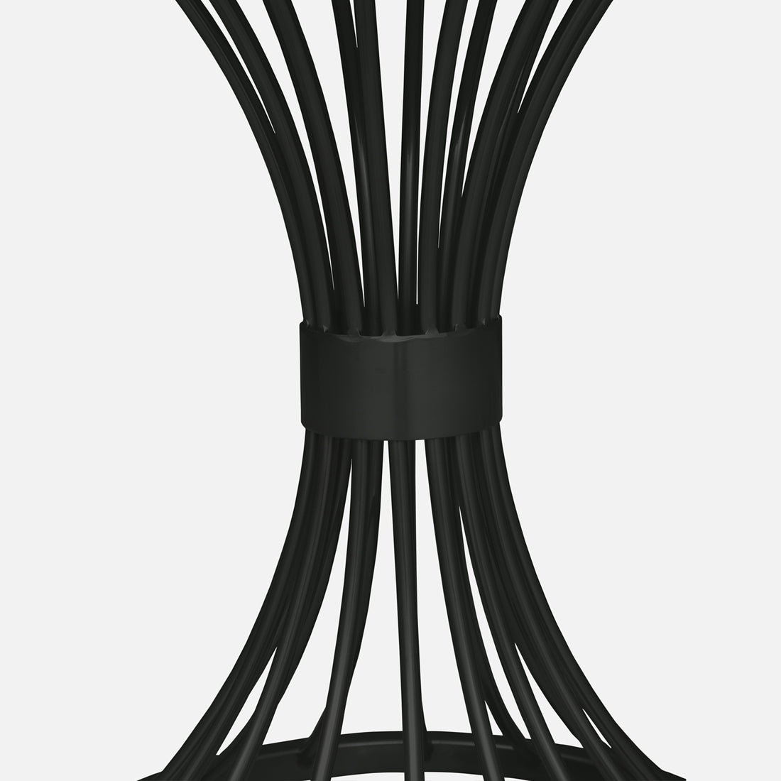 Round  Black Finished Side Table /End Table