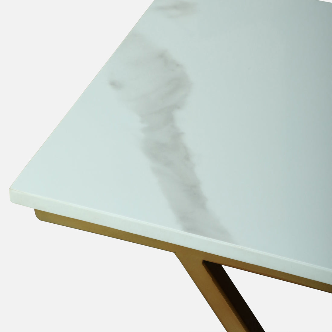 Designer Gold Finished Console Table for Living Room & Foyer