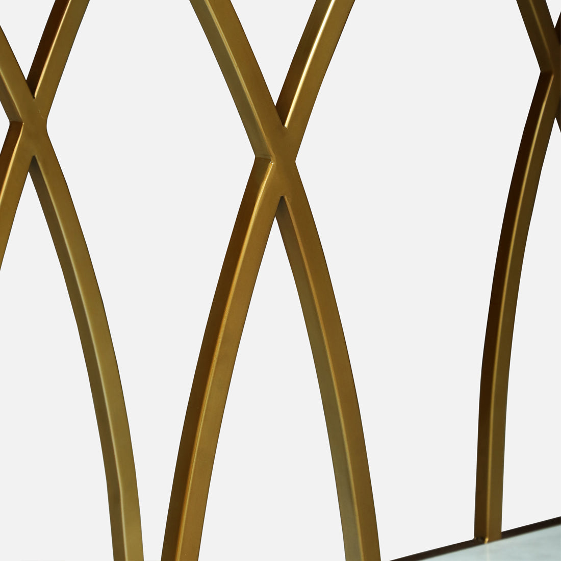 Designer Gold Finished Console Table for Living Room & Foyer