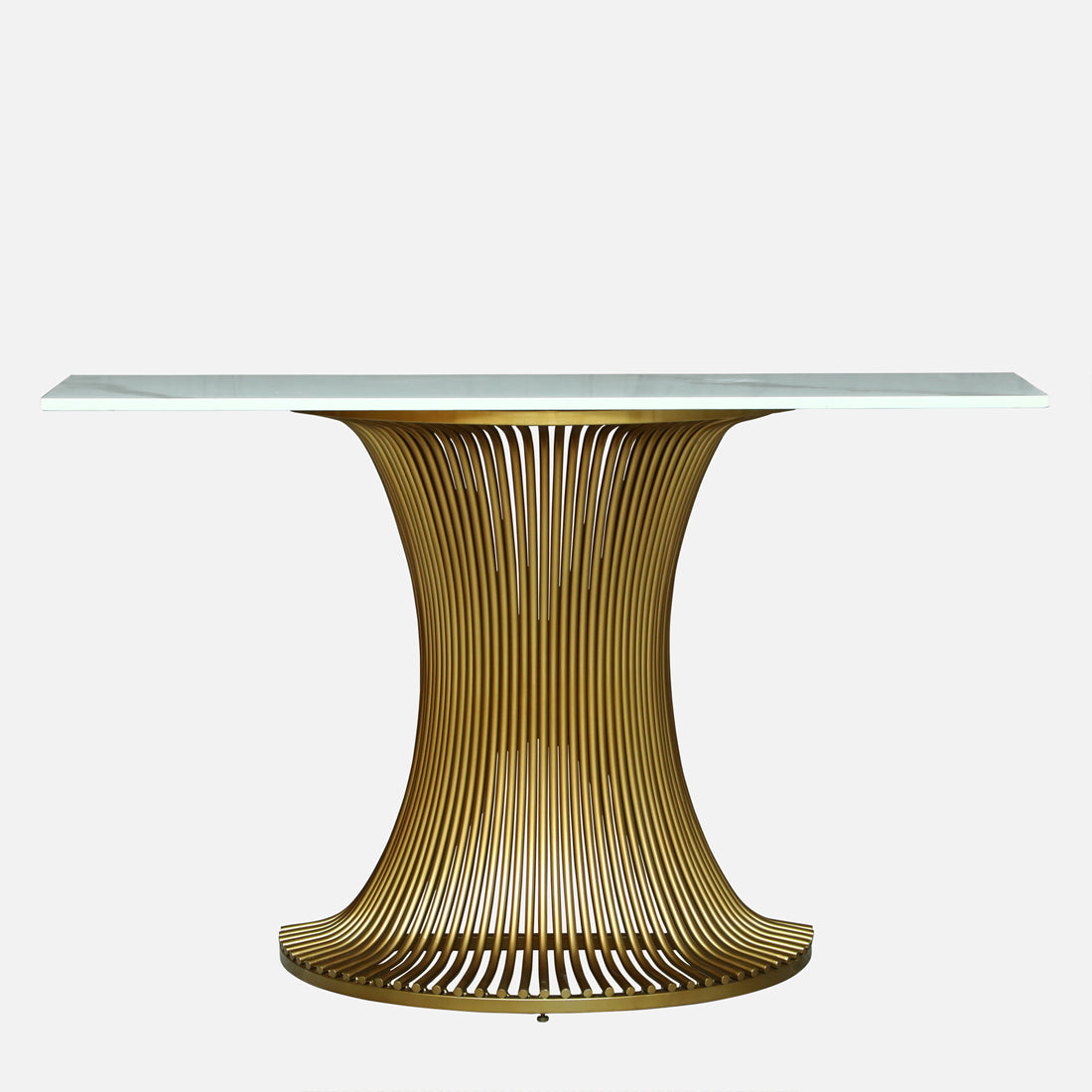 Elegent Gold Finished Console Table for Living Room & Foyer