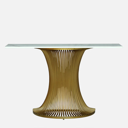 Elegent Gold Finished Console Table for Living Room & Foyer