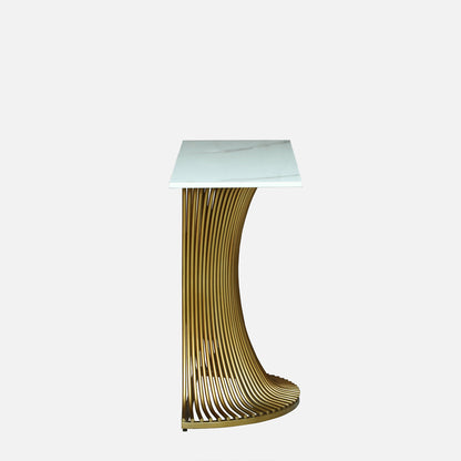 Elegent Gold Finished Console Table for Living Room & Foyer