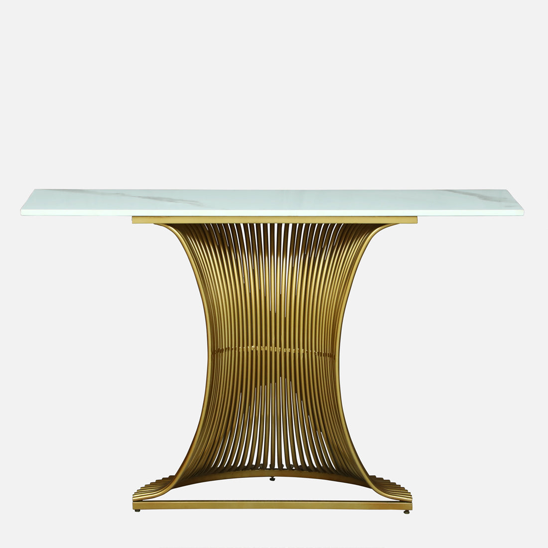 Elegent Gold Finished Console Table for Living Room & Foyer