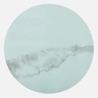 Round  Gold Finished End Table /Side Table